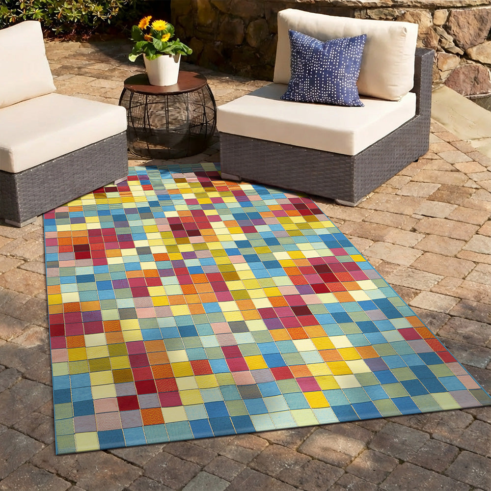 Verona Pixel Multi Rug Rug Culture