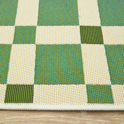 Verona Tito Green Runner Rug Rug Culture