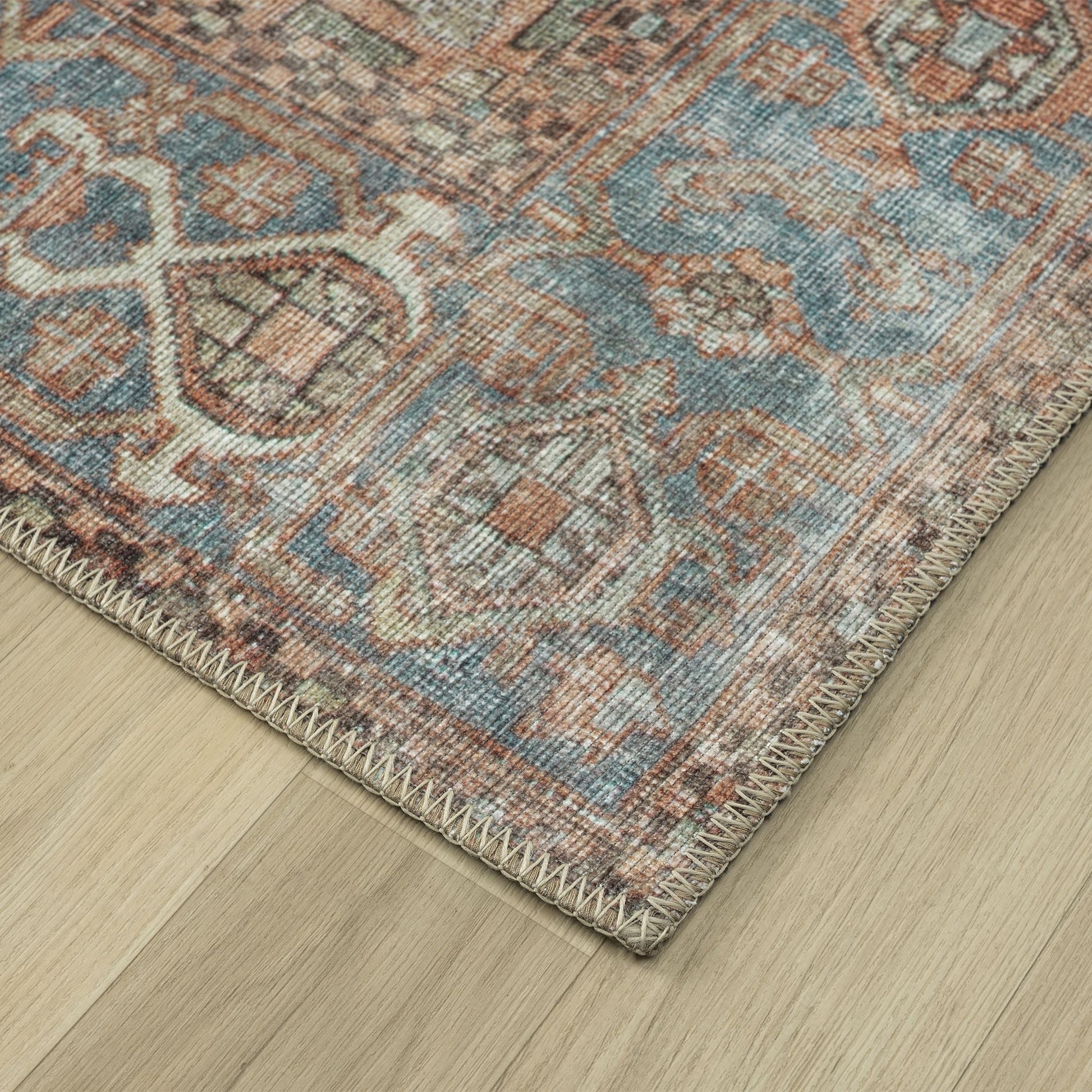 Vintage 741 Terra Hallway Runner Saray Rugs