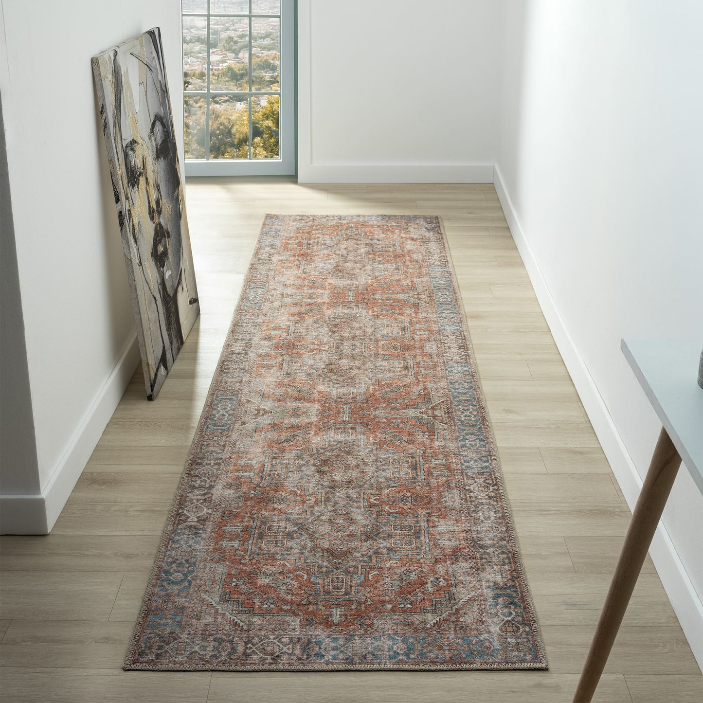 Vintage 741 Terra Hallway Runner Saray Rugs