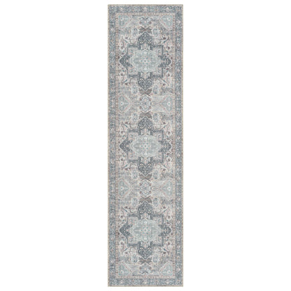 Vintage 743 Slate Hallway Runner Saray Rugs