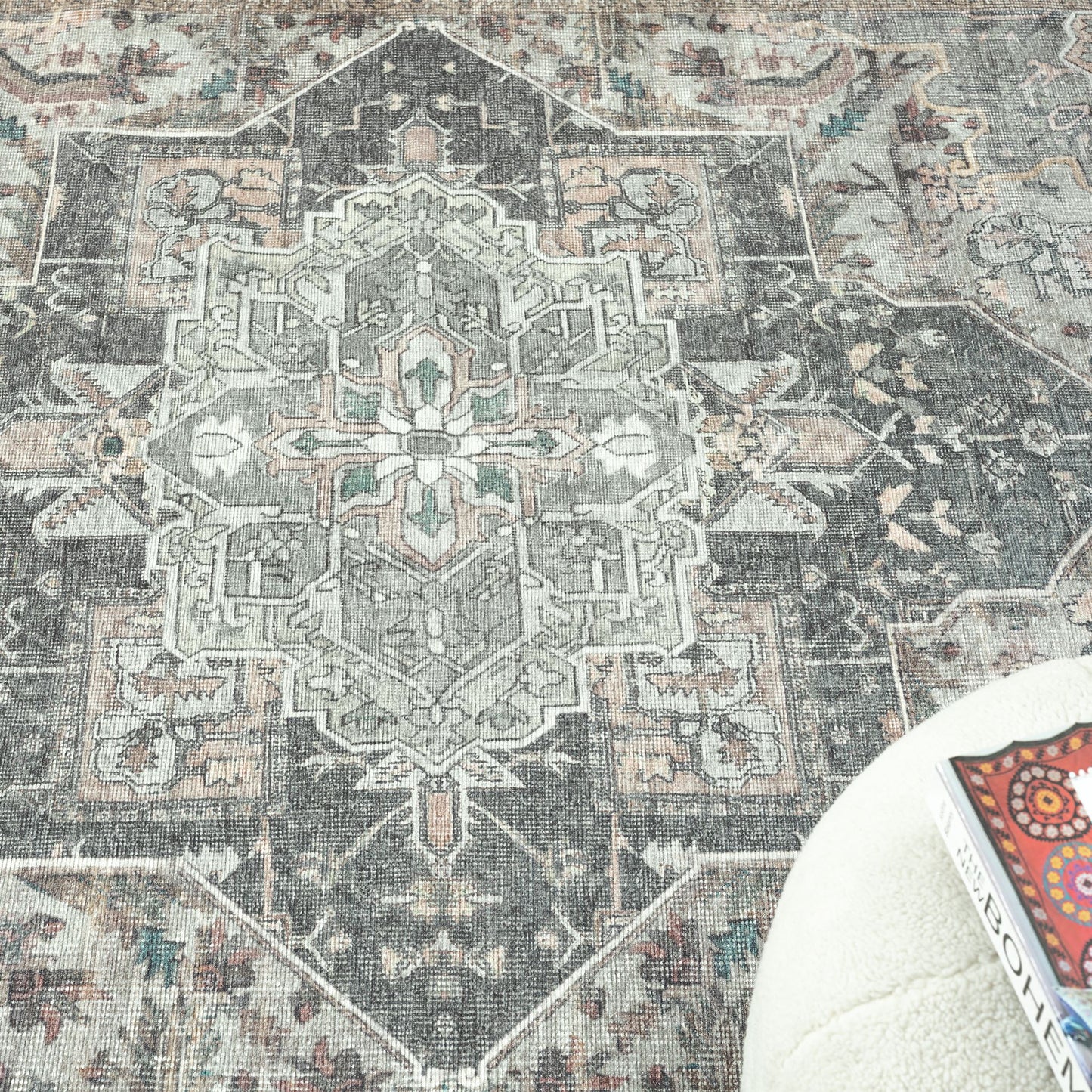 Vintage 743 Slate Rug Saray Rugs