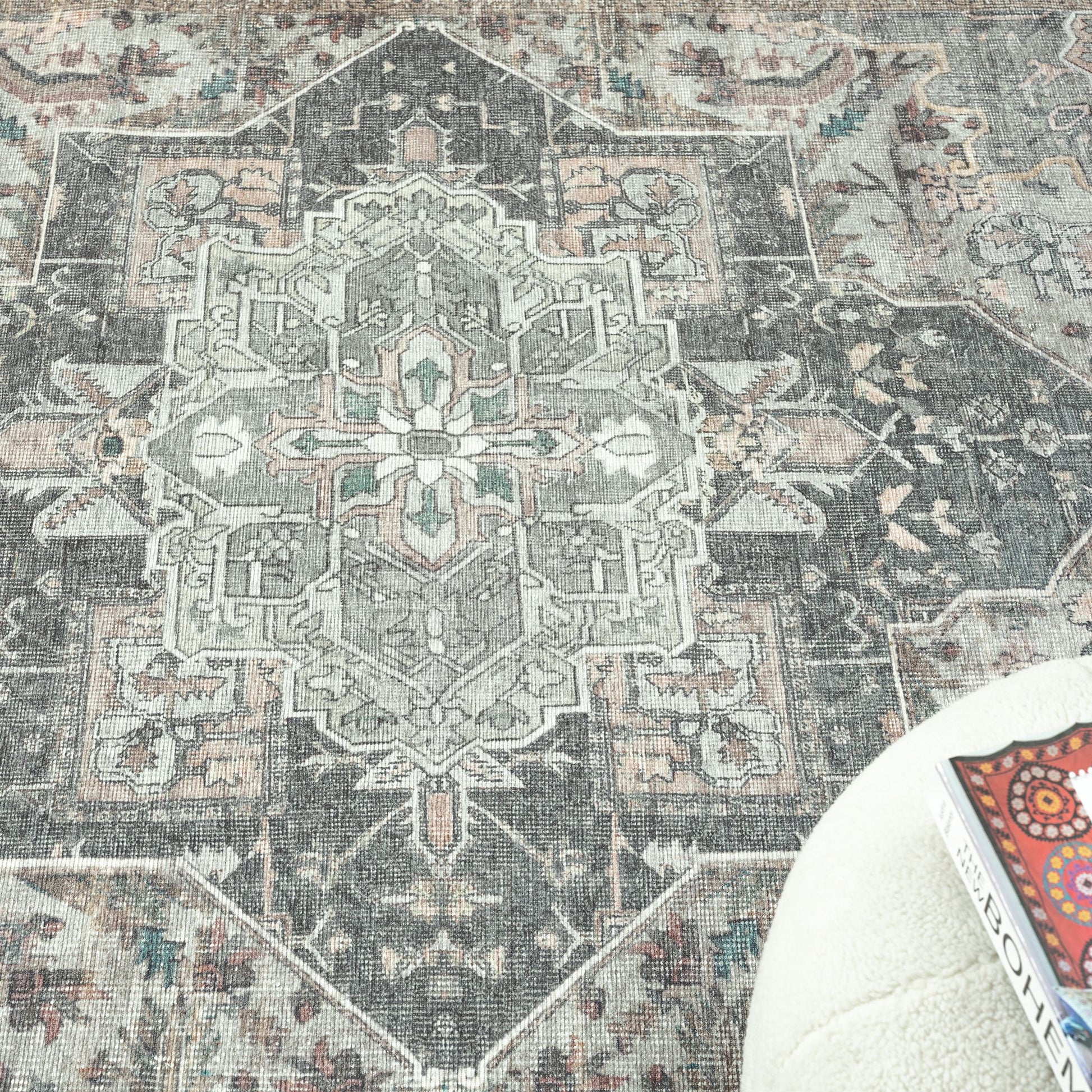 Vintage 743 Slate Rug Saray Rugs