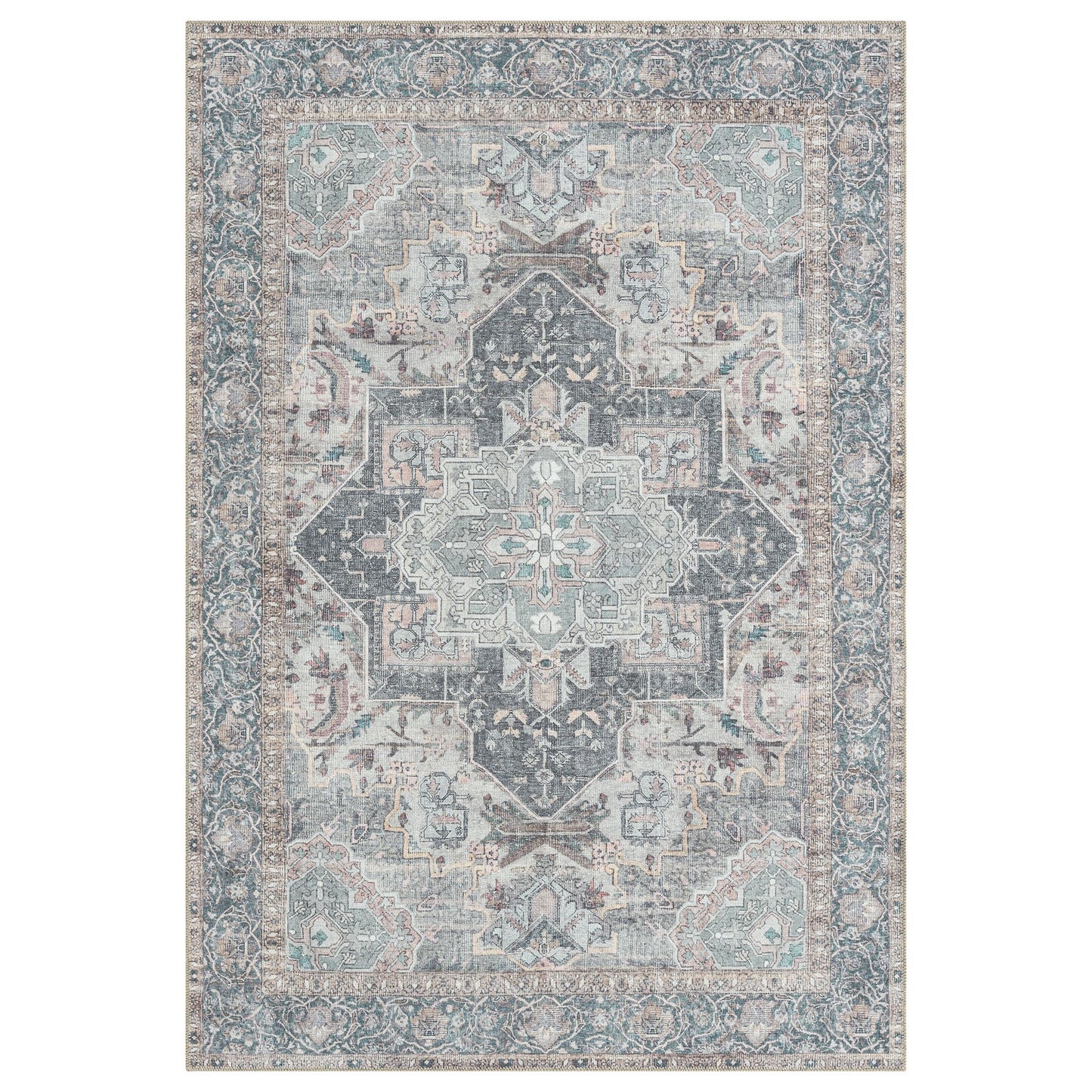 Vintage 743 Slate Rug Saray Rugs