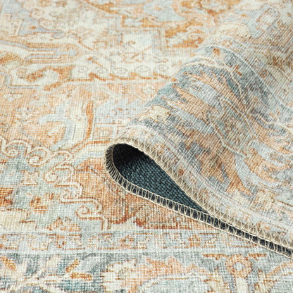 Vintage 744 Coral Hallway Runner Saray Rugs