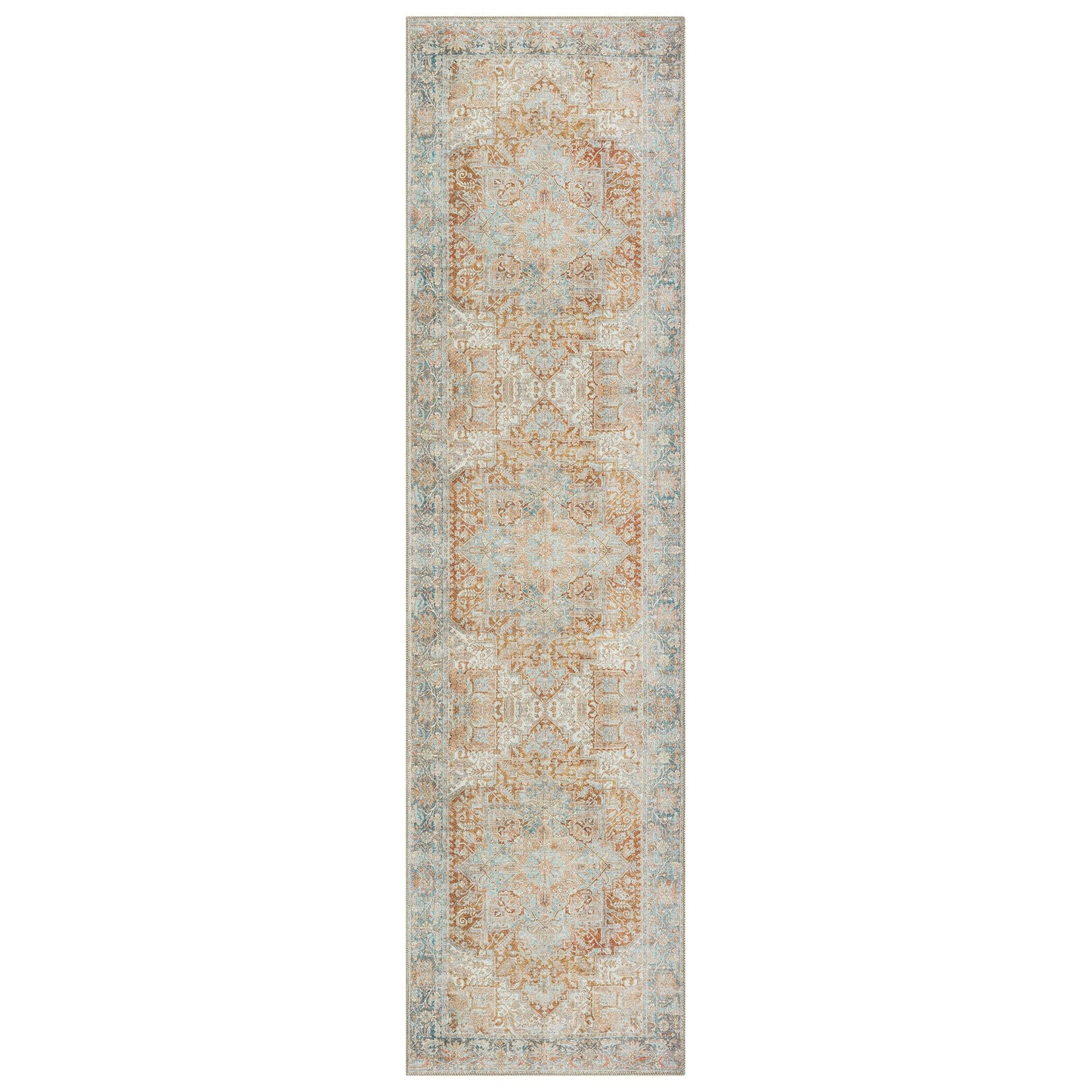 Vintage 744 Coral Hallway Runner Saray Rugs