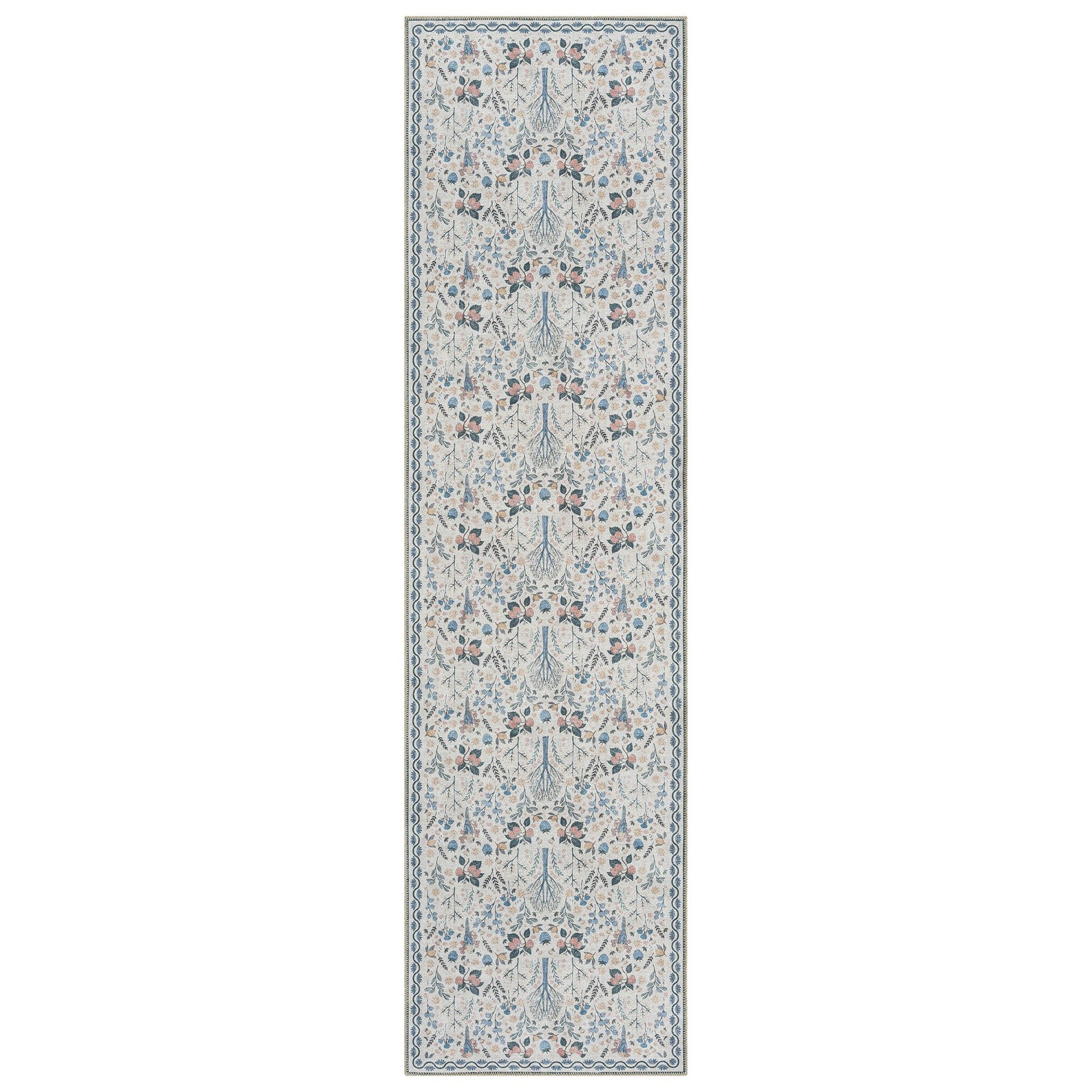 Vintage 746 Pebble Hallway  Runner Saray Rugs