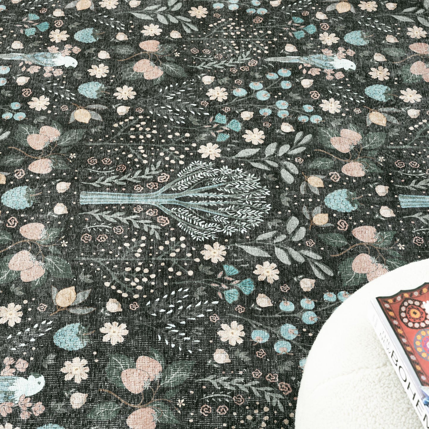 Vintage 747 Charcoal Rug Saray Rugs