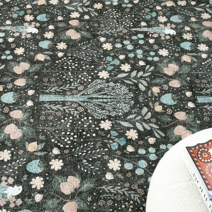 Vintage 747 Charcoal Rug Saray Rugs