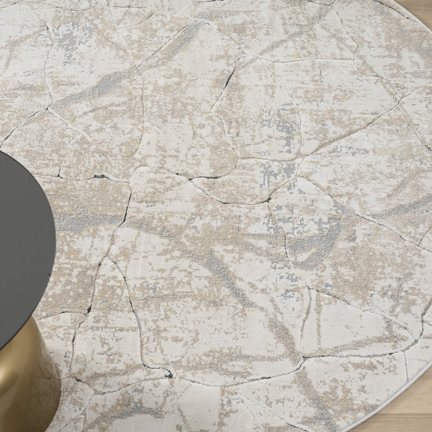 Westora 734 Pebble Round Saray Rugs