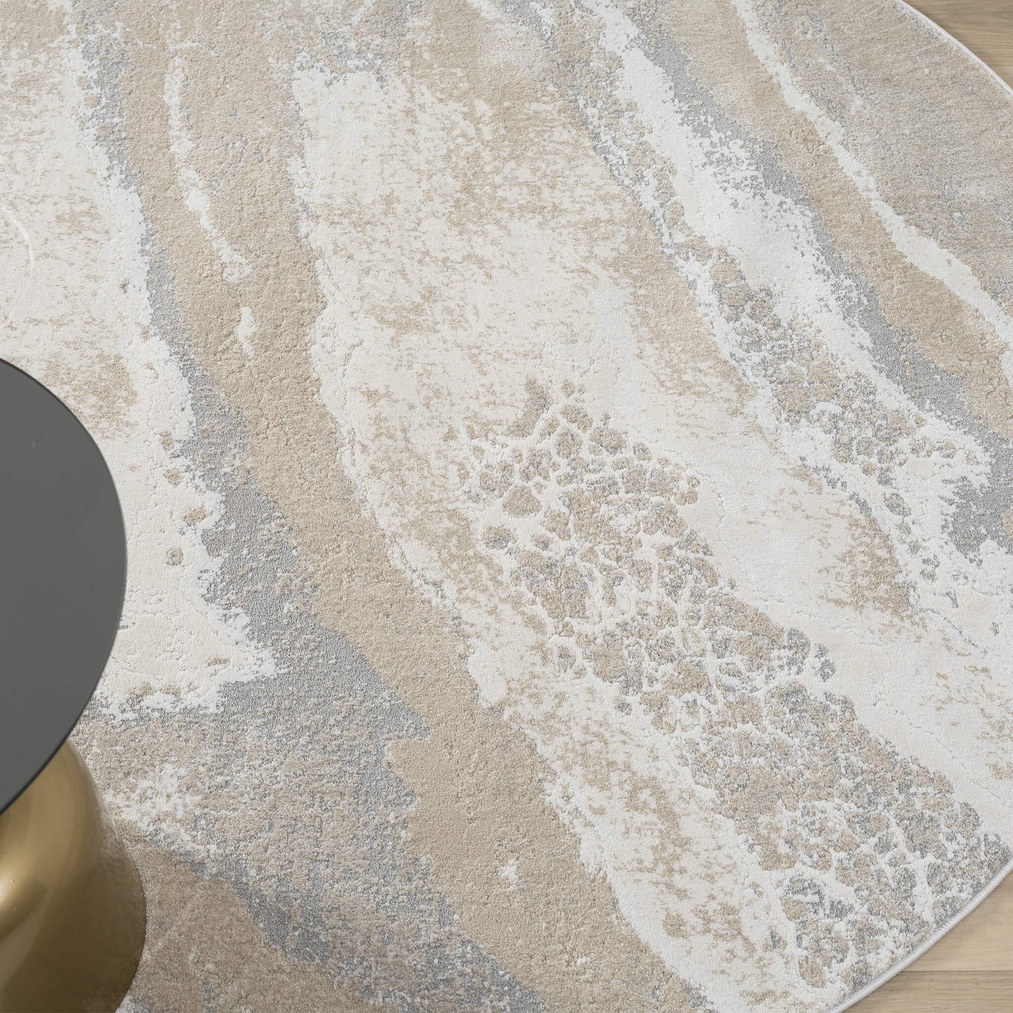 Westora 735 Slate Round Saray Rugs