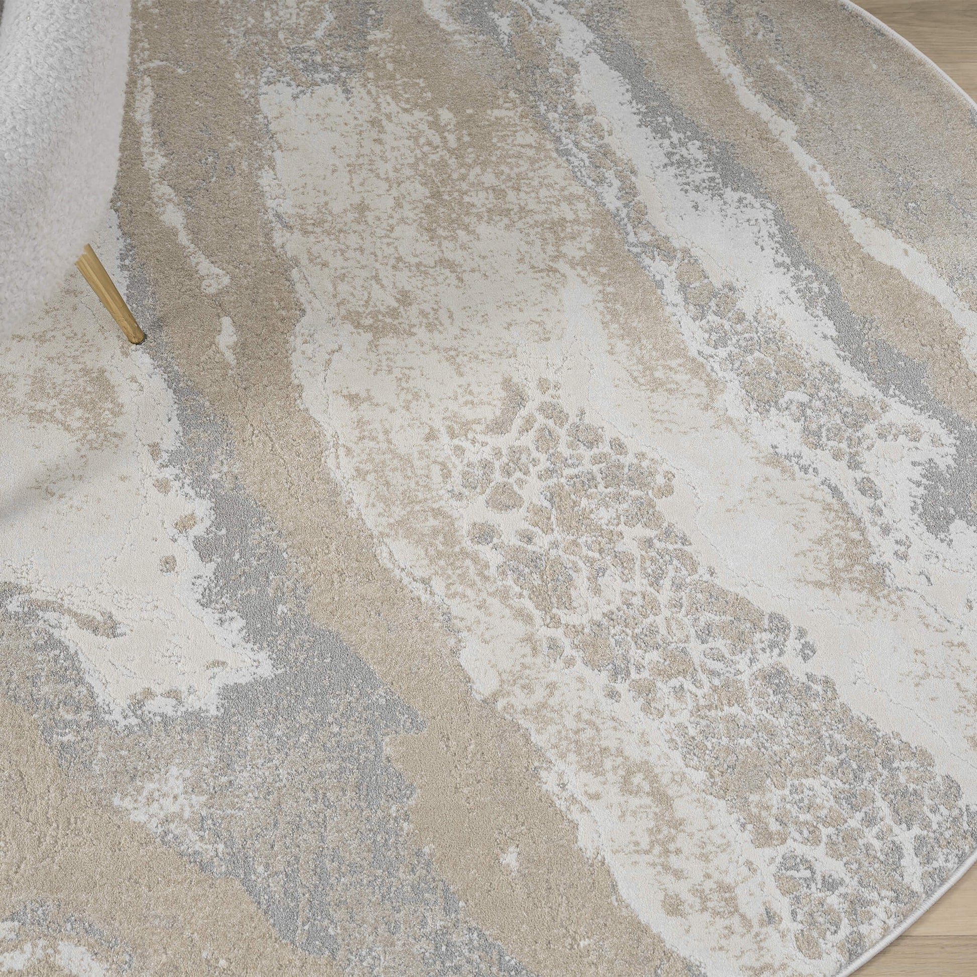 Westora 735 Slate Round Saray Rugs