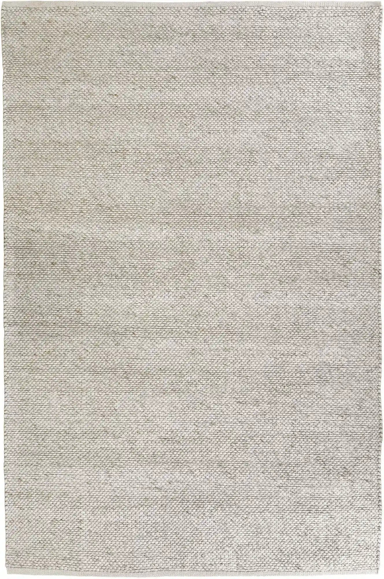 Essence Minimal Wool Weave Beige Rug The Rug Co