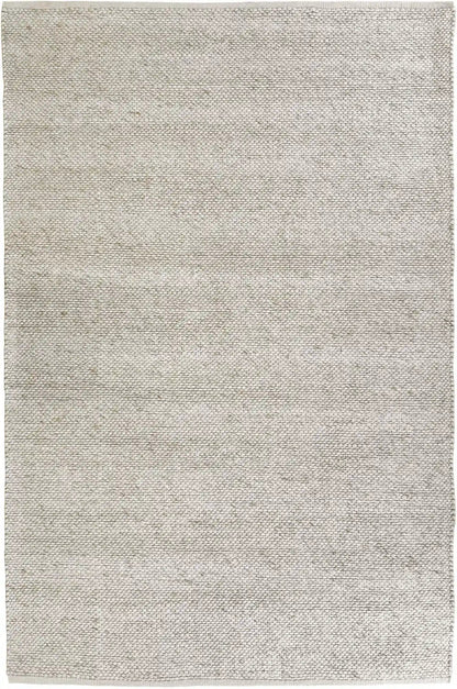 Essence Minimal Wool Weave Beige Rug The Rug Co