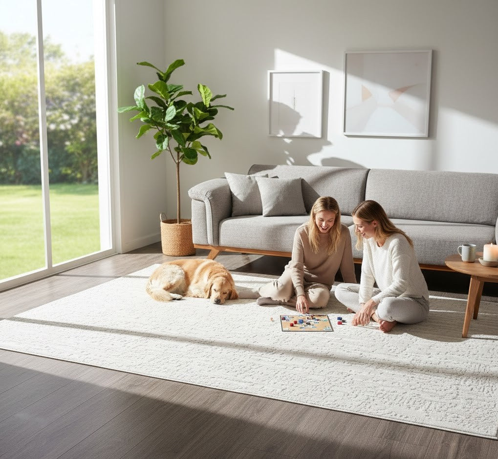 Fabled 477 Pearl Serene Modern Rug