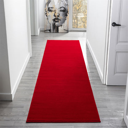 Europa 1000 Red Hallway Runner