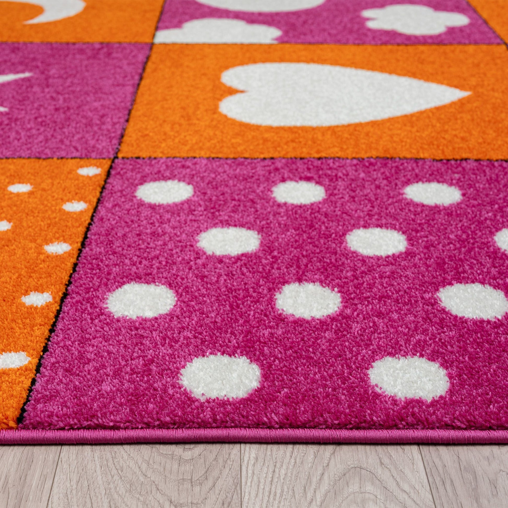 Kidsville 573 Pink Saray Rugs