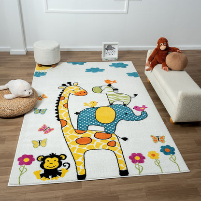 Kidszone 586 Cream Saray Rugs