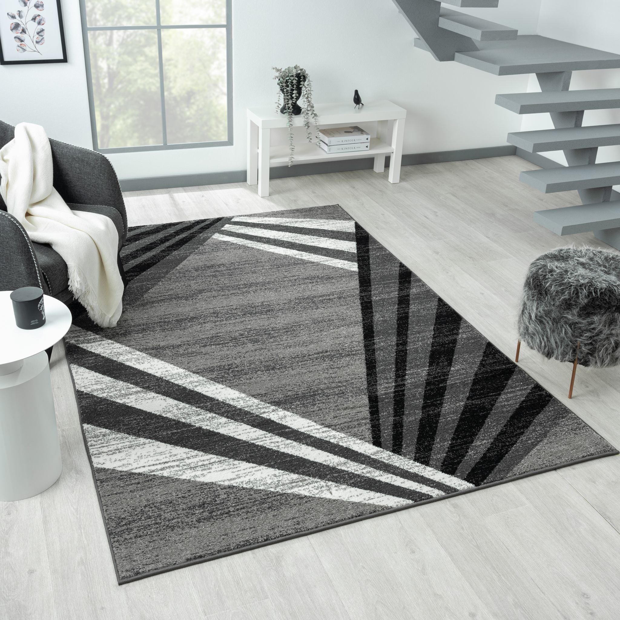 Adore 2317 Grey Saray Rugs