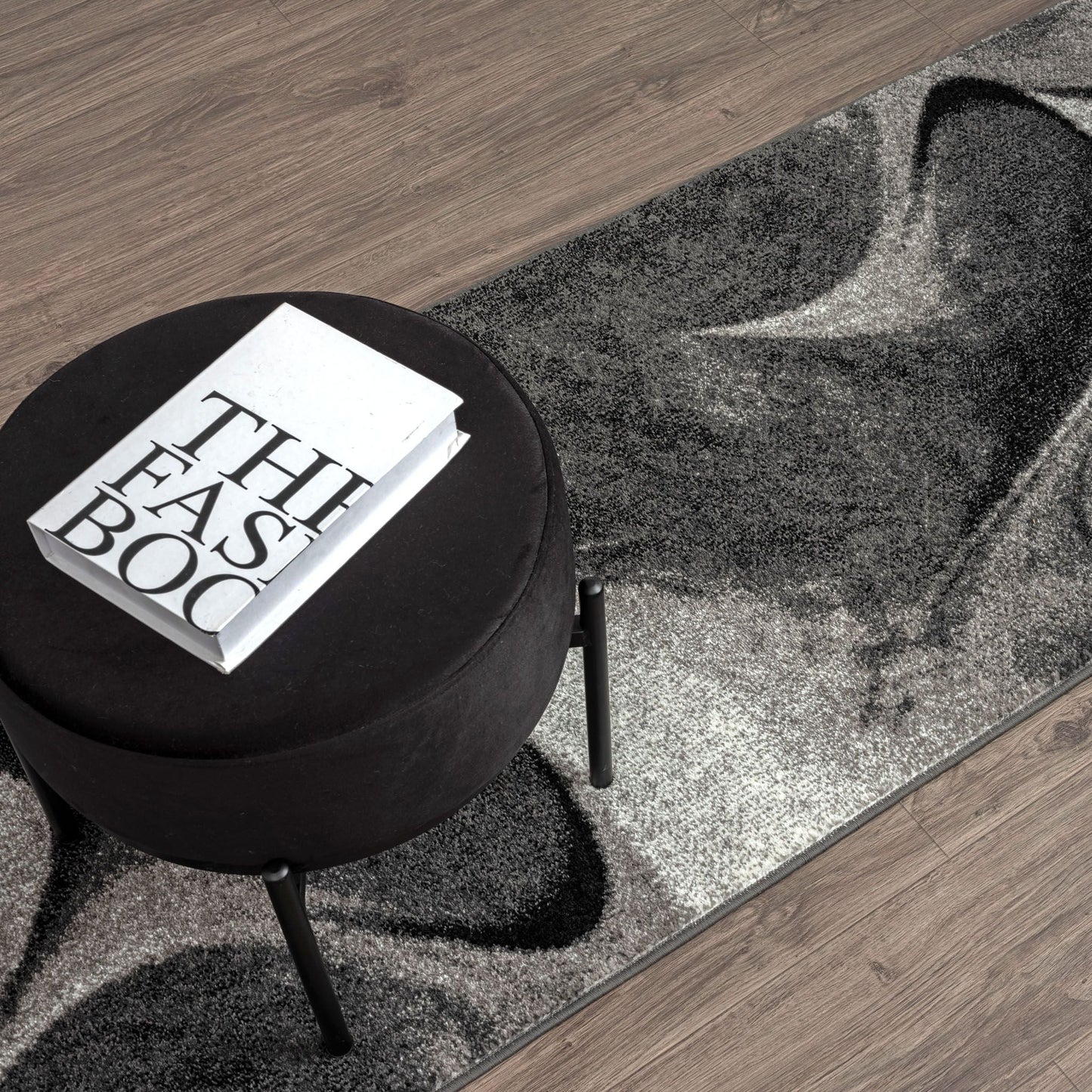 Adore 2316 Grey Runner Saray Rugs