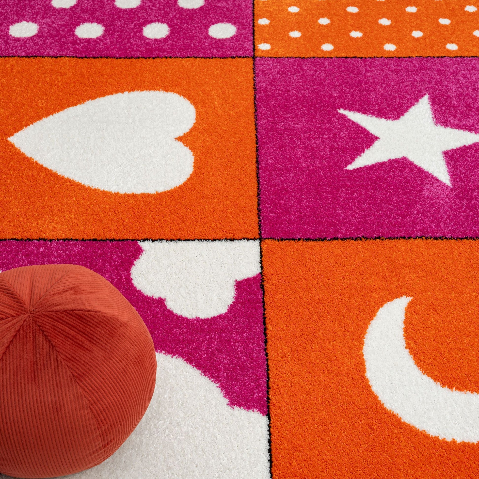 Kidsville 573 Pink Saray Rugs