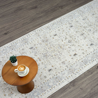 Elfida 467 Stone Runner Rug