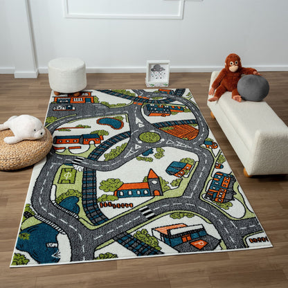 Kidsville 575 Cream Saray Rugs