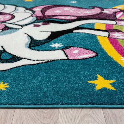 Kidszone 581 Blue Saray Rugs