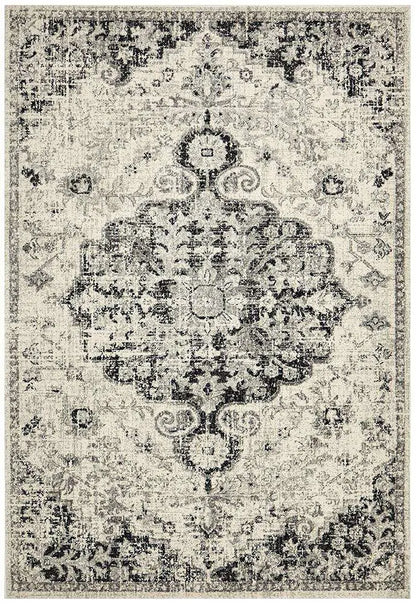 Admire 860 Charcoal Rug, POWER-LOOMED Rugs, Traditional Rugs in Australia Unitex