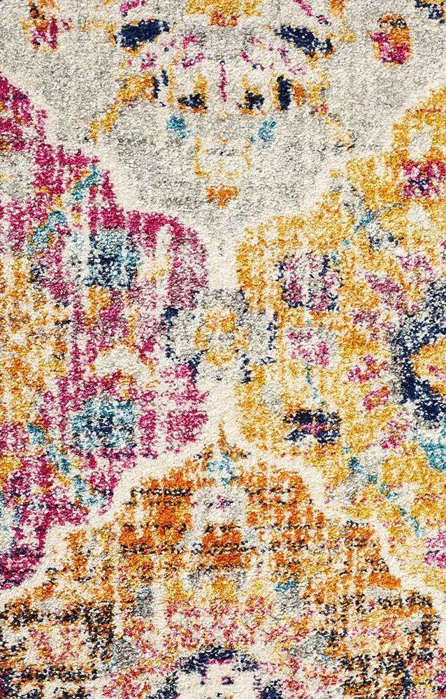 Admire 861 Rust Rug from Modern Rugs Collection, Bohemian Rust Rug, 100% Polypropylene Rugs Unitex