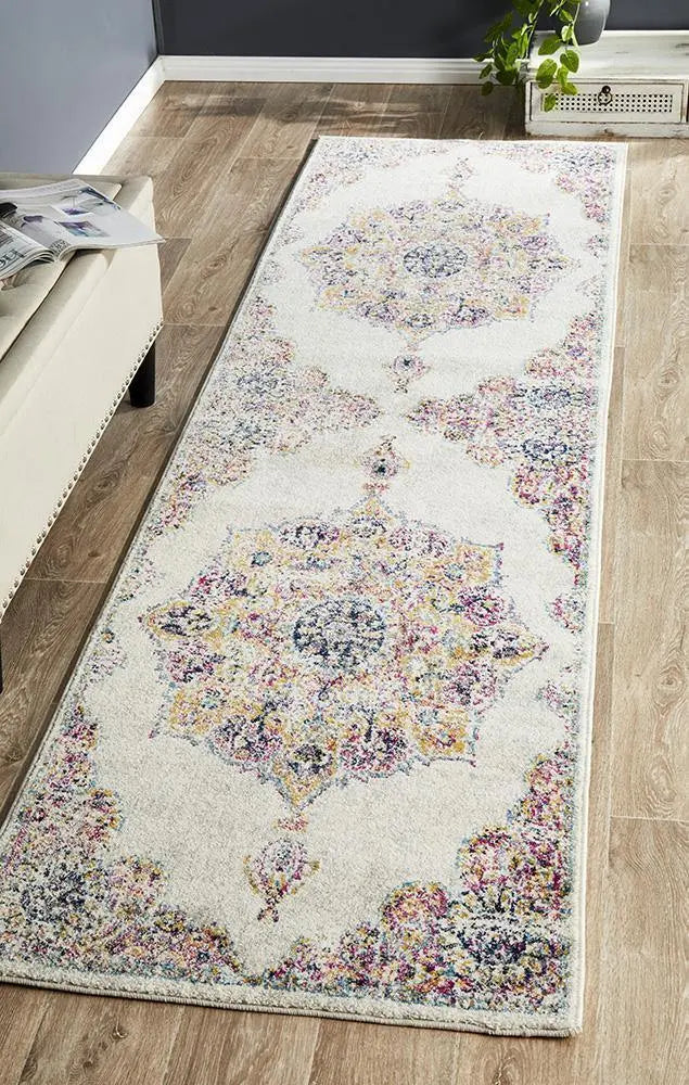 Admire 864 Bone Rug, Bohemian Designer Rugs Sydney, 100% Polypropylene, Power loomed Rugs Unitex