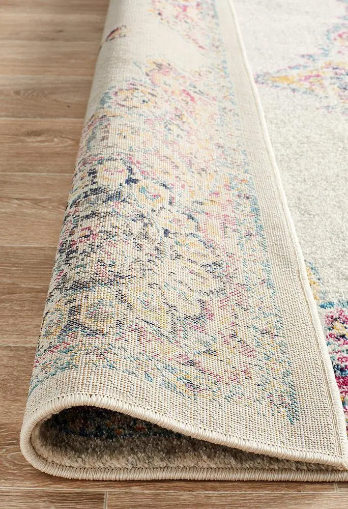 Admire 864 Bone Rug, Bohemian Designer Rugs Sydney, 100% Polypropylene, Power loomed Rugs Unitex