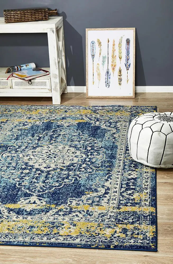 Admire 869 NAVY Rug Unitex