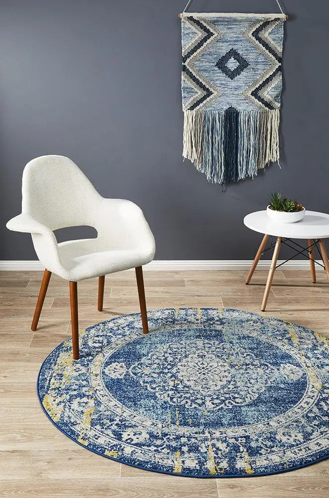 Admire 869 NAVY Rug Unitex