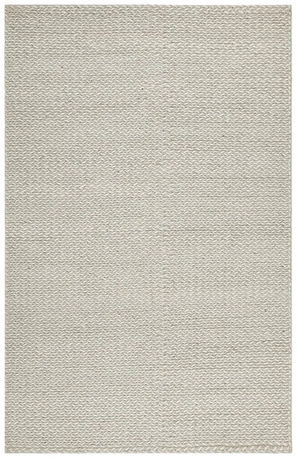 Afroza 320 Silver Wool and Viscose Rug Unitex