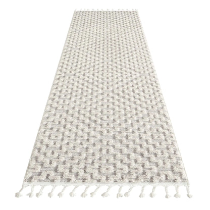 Altine soft 3631 Light Grey Hallway Runner Saray Rugs