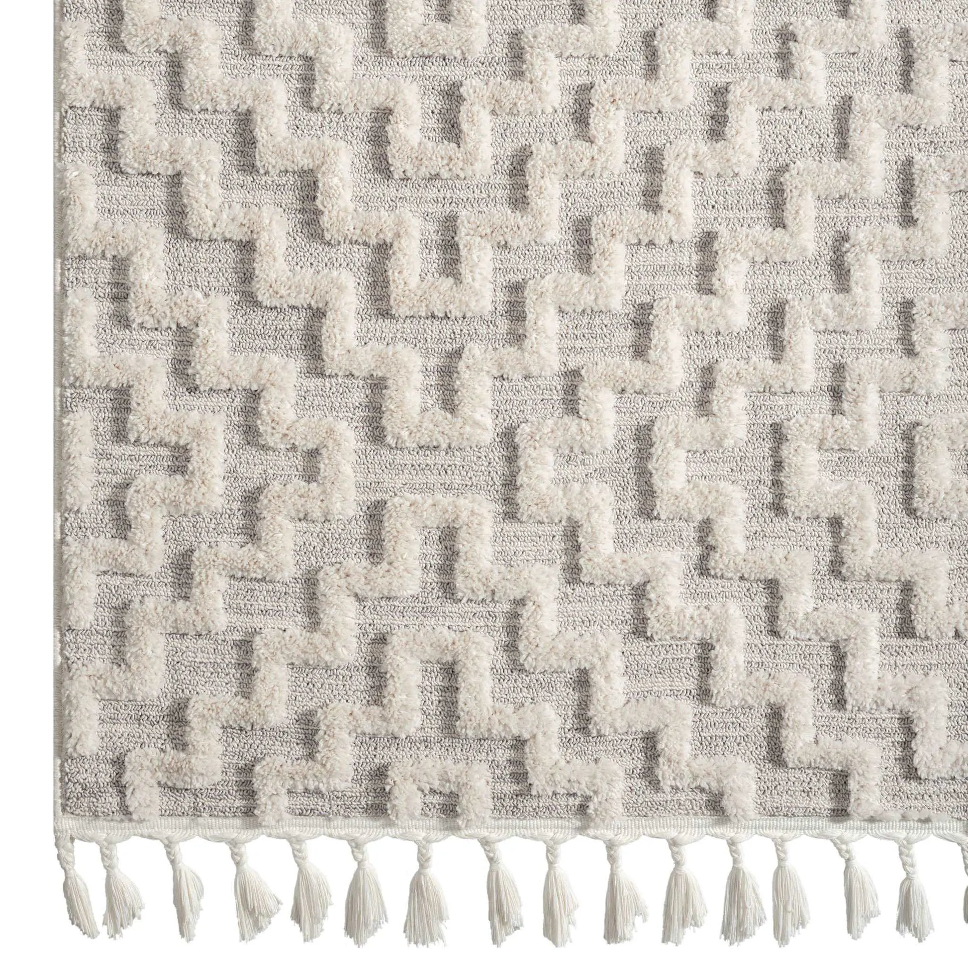 Altine soft 3631 Light Grey Hallway Runner Saray Rugs