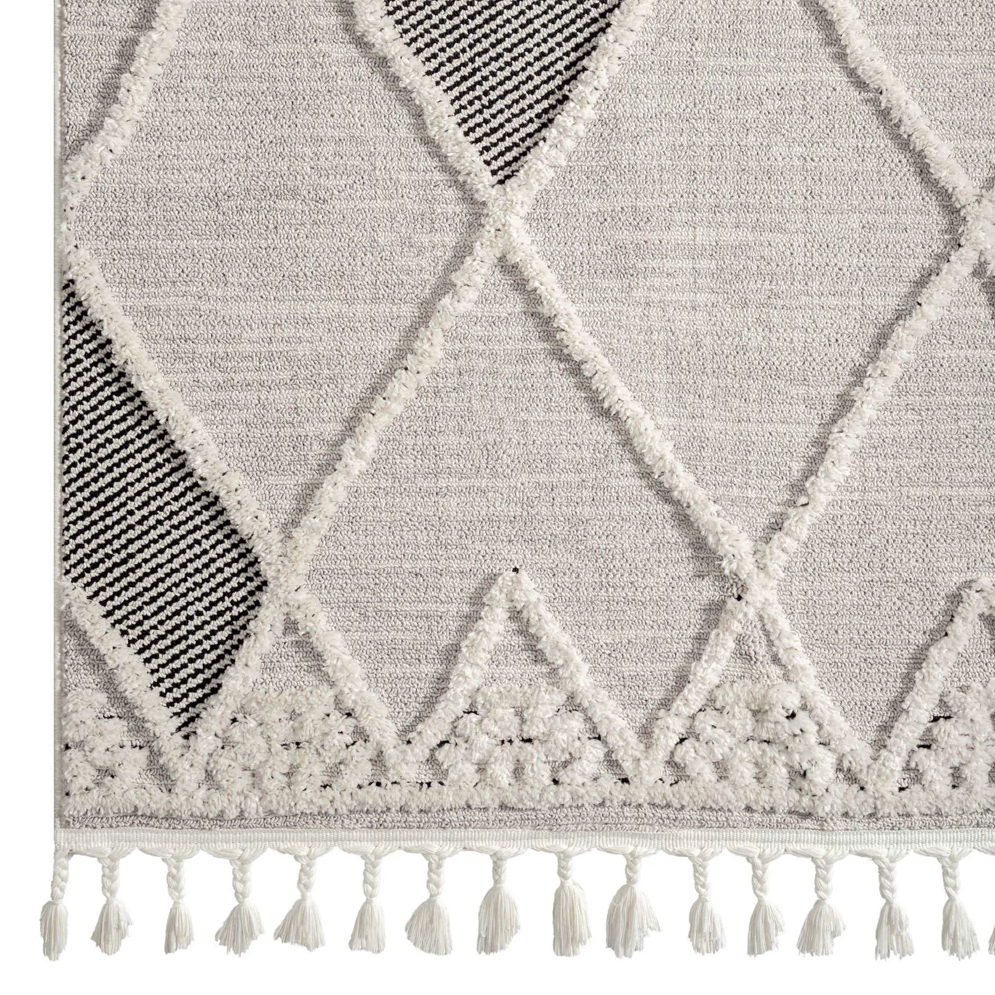 Altine soft 3635 Grey Hallway Runner Rugs, Shed Resistant Rugs, Soft polyester rugs, Rugs Turkey Saray Rugs