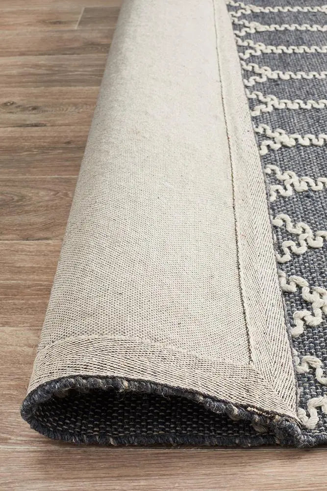 Amber 805 Blue Natural Rug Unitex
