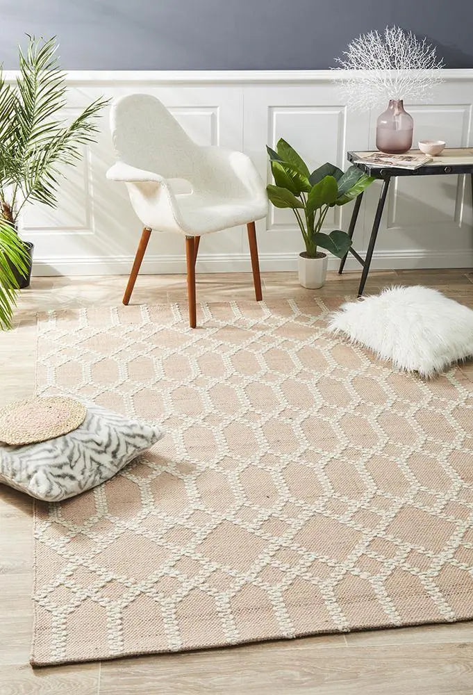 Amber 805 Nude Natural Rug Unitex