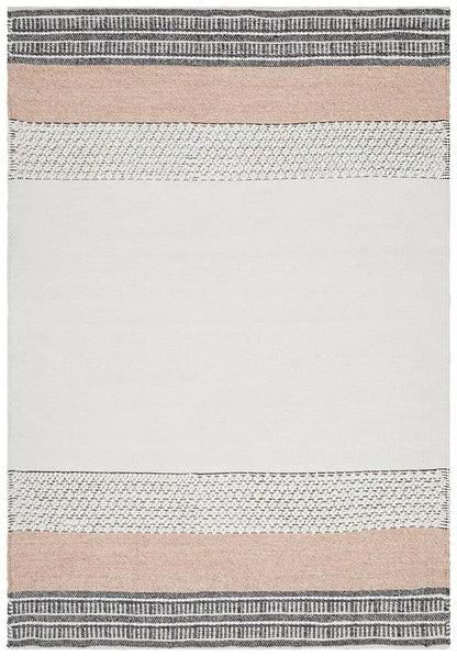 Amber 809 Peach Natural Rug, Modern Rugs, HAND LOOMED Rugs Unitex