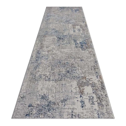 Ashfield 17 Purple Grey hallway Runner Saray Rugs