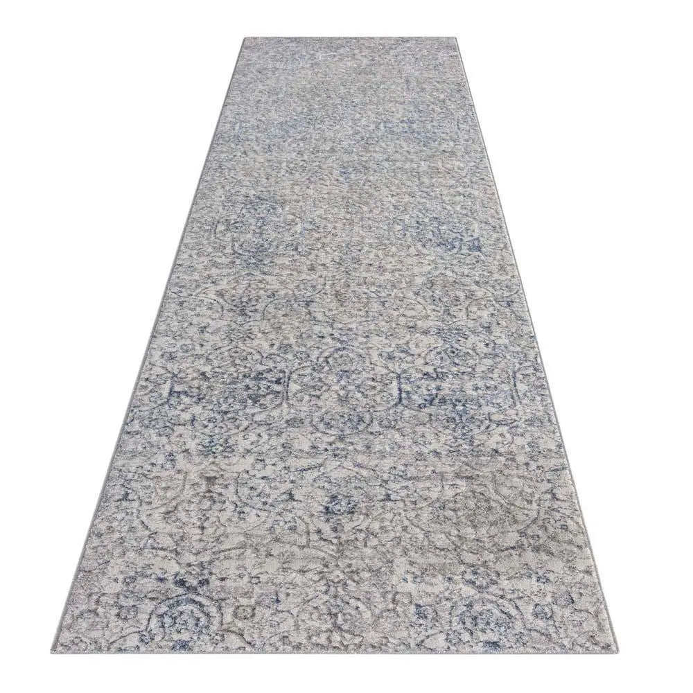 Ashfield 29 Blue Grey Hallway runner Saray Rugs