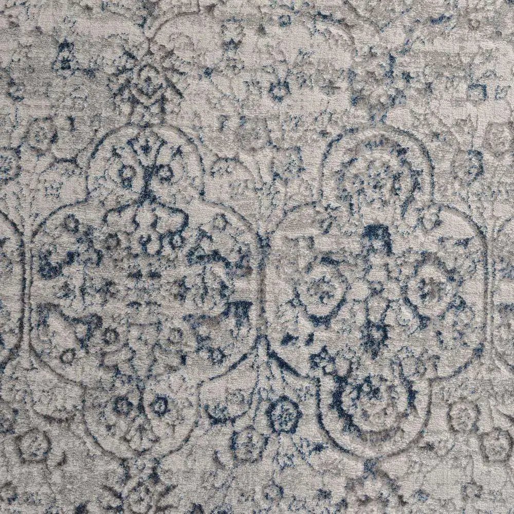 Ashfield 29 Blue Grey Hallway runner Saray Rugs