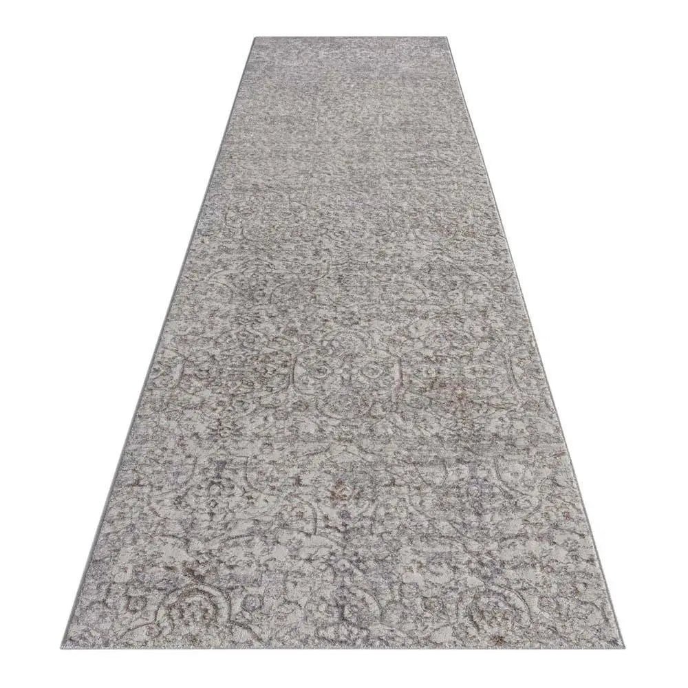 Ashfield 29 Grey Beige Hallway Runner Saray Rugs