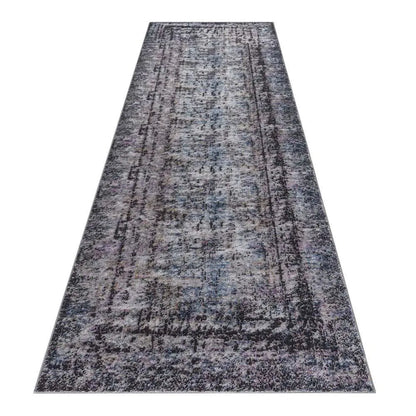 Ashfield 636 Multi Grey Hallway Runner Saray Rugs