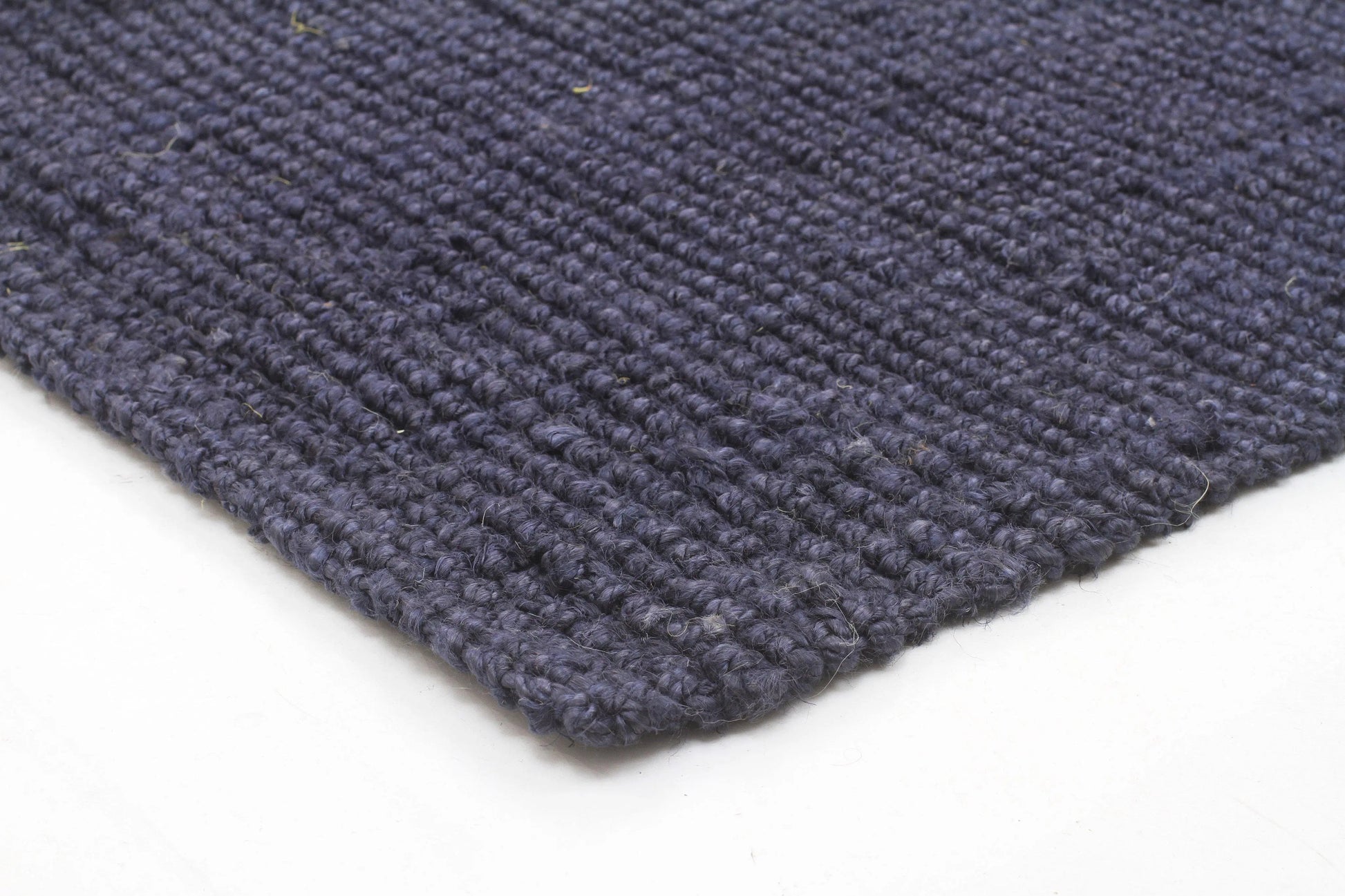 Asrin Barker Navy Jute Hallway Runner Unitex