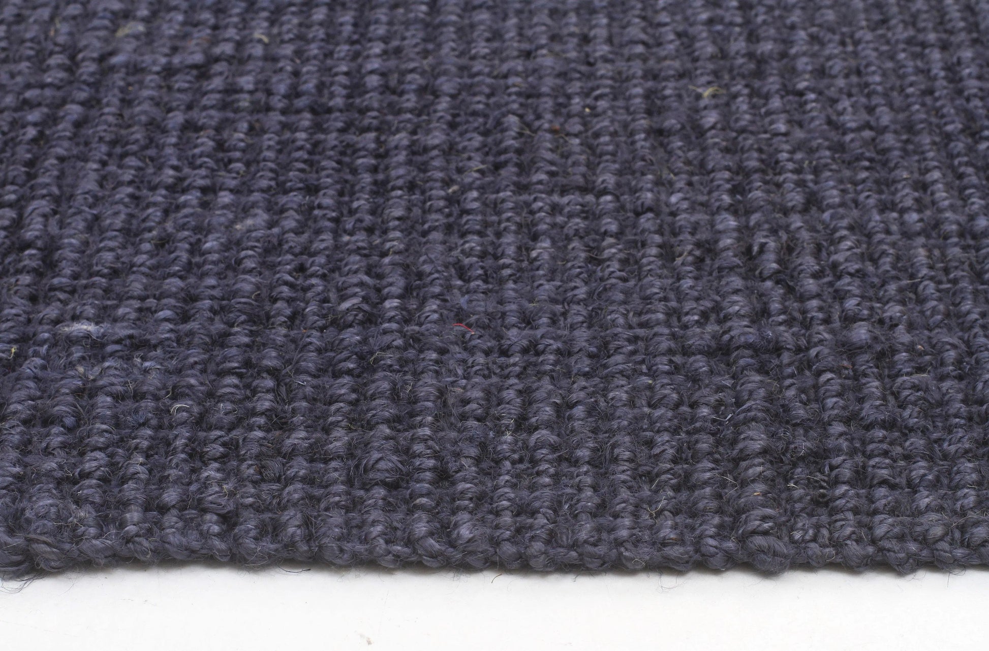 Asrin Barker Navy Jute Hallway Runner Unitex