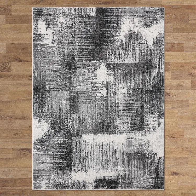 Avoca Collection 413 Grey Hallway Runner Saray Rugs