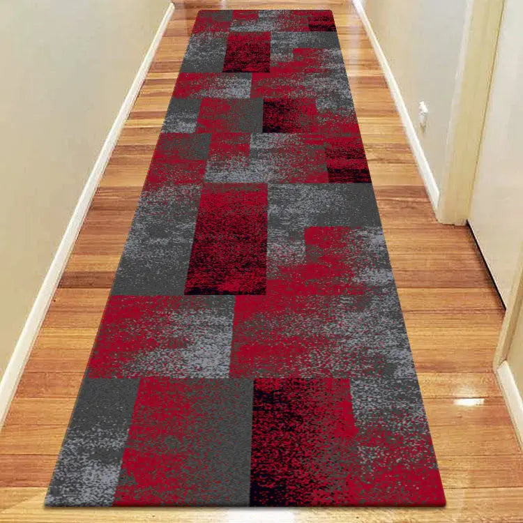 Avoca Collection 444 Red Hallway Runner Saray Rugs